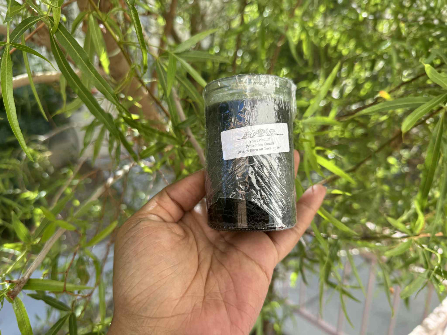 “You Tried It” – Protection Candle